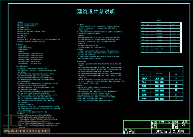 土木工程建筑设计施工图