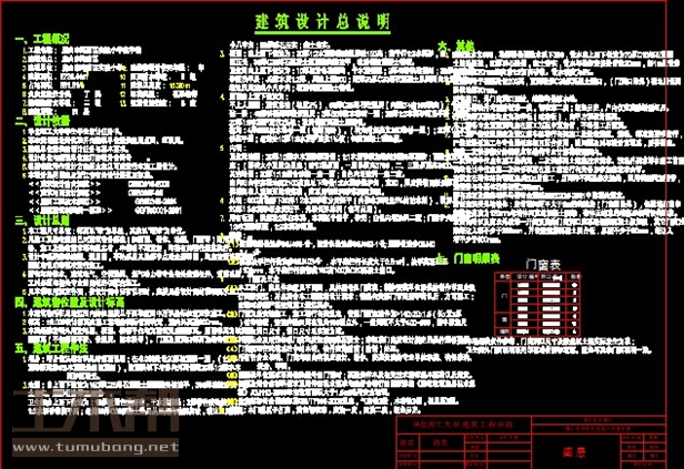 土木工程建筑设计施工图