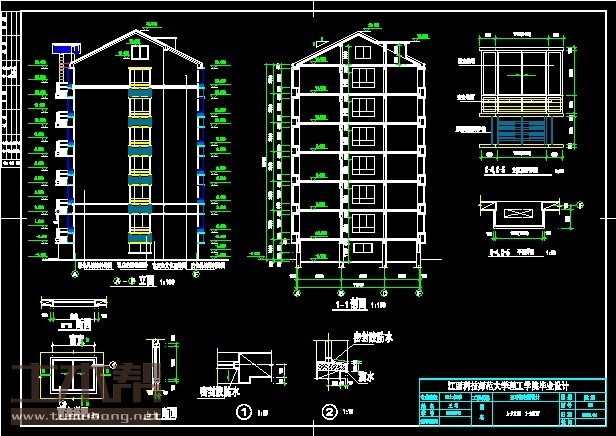 土木工程建筑设计施工图